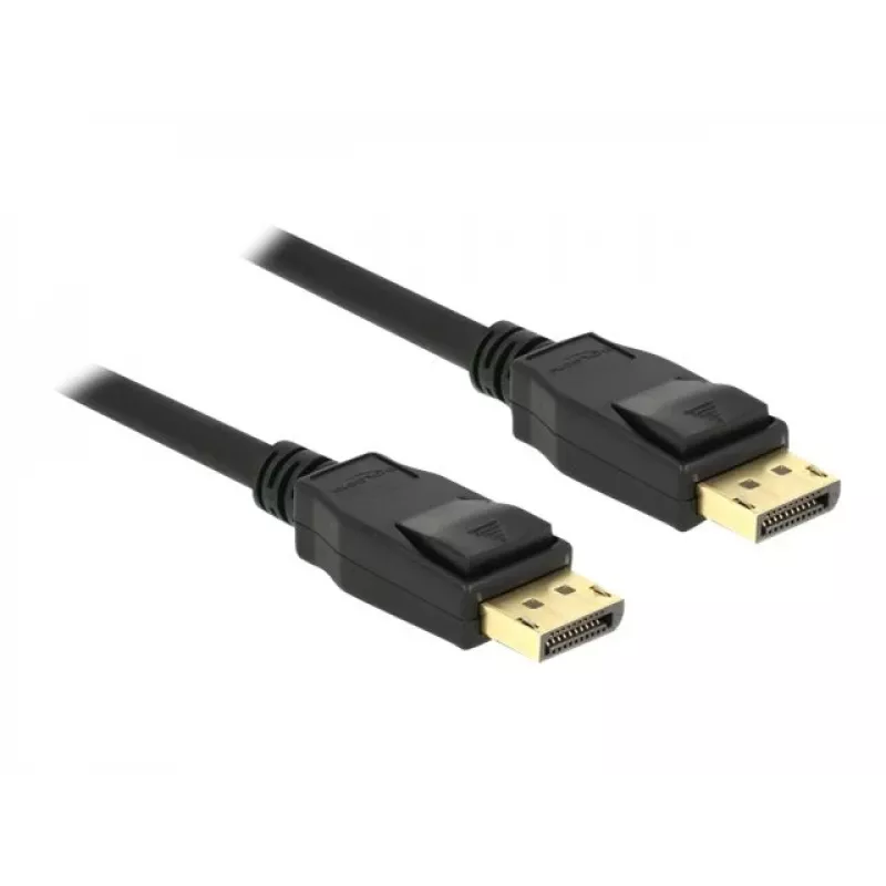 DeLOCK - DisplayPort-kaapeli - DisplayPort (M) - DisplayPort (M) - 1,5 m - 4K-tuki - musta (85508)