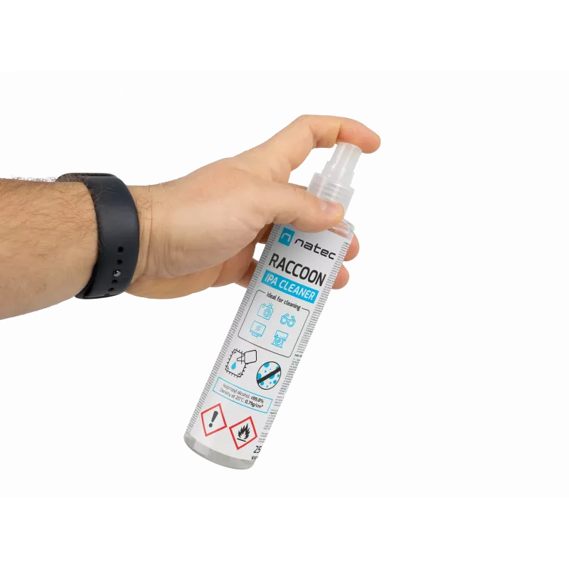 Isopropyylialkoholisuihke NATEC Raccoon IPA Cleaner 250 ml — NATEC NSC-2450