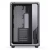 PC-kotelo Jonsbo X400, Midi-Tower ATX, karkaistu lasisivupaneeli, harmaa