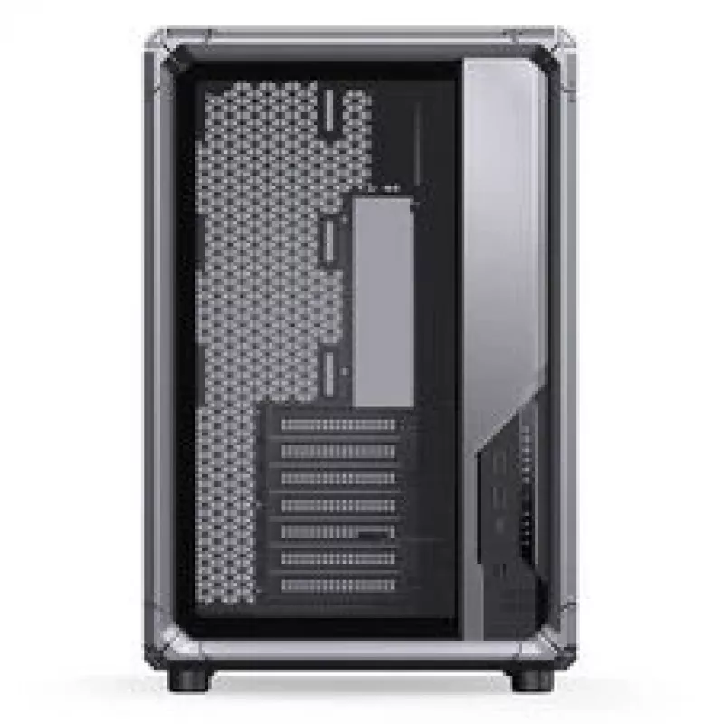 PC-kotelo Jonsbo X400, Midi-Tower ATX, karkaistu lasisivupaneeli, harmaa
