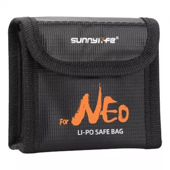 Sunnylife NE-DC850 suojakotelo 3 DJI Neo akulle – kevyt, kestävä säilytys