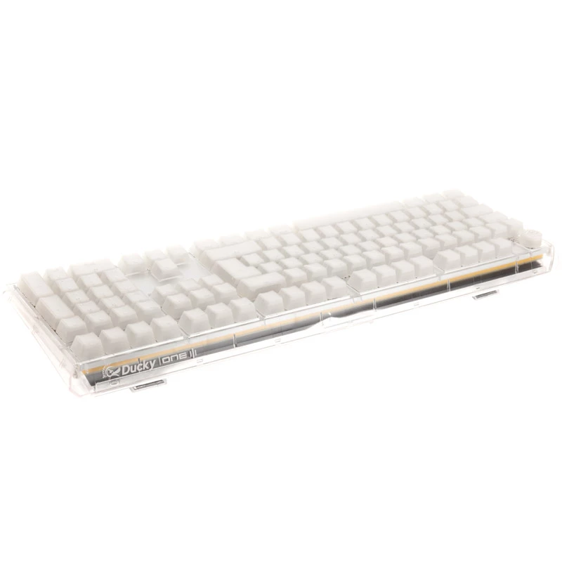 Ducky One 3 RGB -näppäimistö Gaming USB QWERTY US-englanti valkoinen