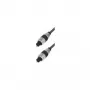 Audiokaapeli TOSLINK ShiverPeaks 69006-1.0MHQ 1 m musta
