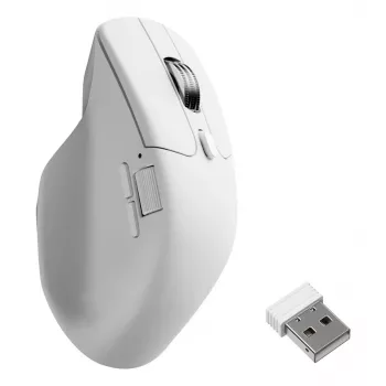 KEYCHRON M6 (1000Hz) valkoinen langaton hiiri