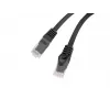 Verkkokaapeli LANBERG PCU6-10CU-1000-BK Cat6 U/UTP RJ-45 10 m musta