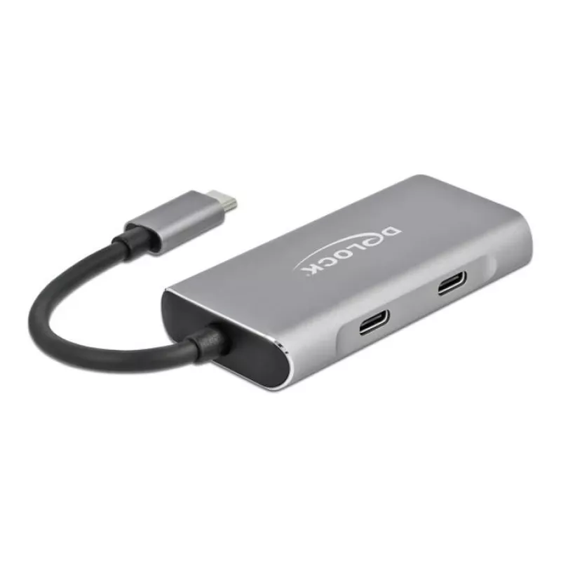 USB-keskitin DeLOCK ulkoinen USB 10 Gbps USB Type-C -keskitin 63260