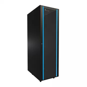 Vapaasti seisova kaappi Extralink rack-kaappi 42U 600x1000 musta