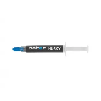 Lämpötahna NATEC Husky NPT-1324, lämmönjohtavuus 4,63 W/m·K, tilavuus 2 ml, tiheys 2,5 g/cm³
