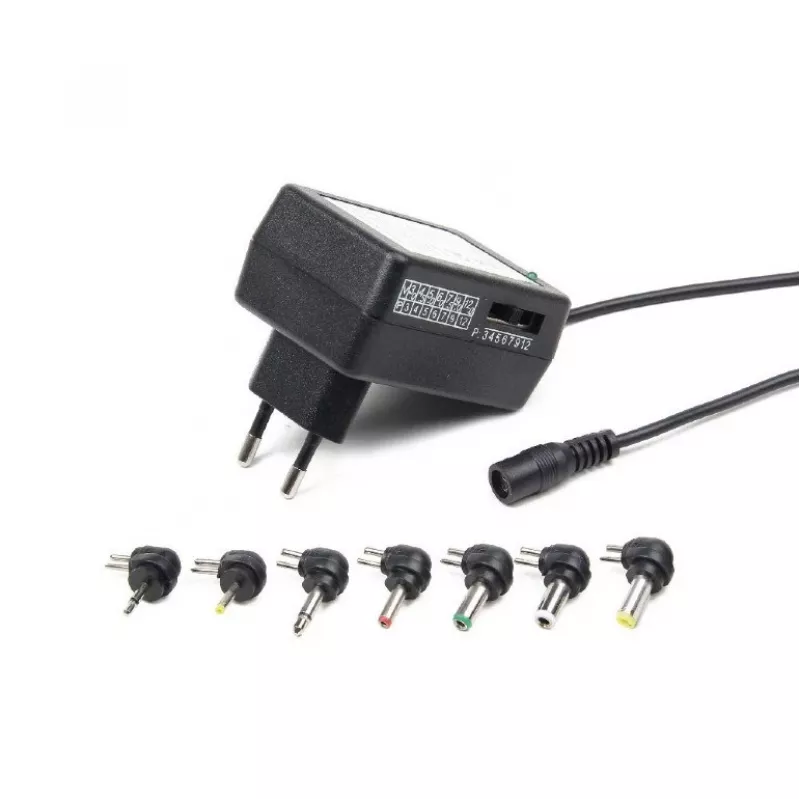 EnerGenie EG-MC-008 verkkoadapteri/muunnin sisäkäyttöön 12 W musta