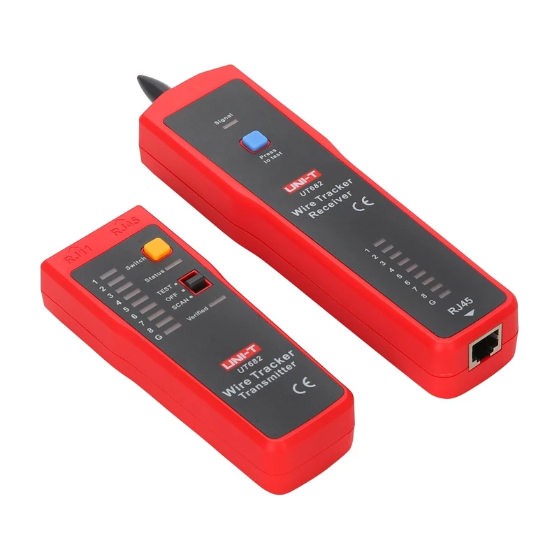 Kaapeliparidetektori RJ-45-testerillä UT-682