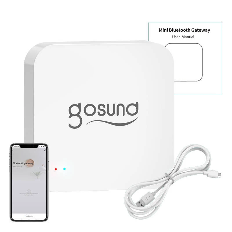 Yhdyskäytävä Gosund G2 — älykäs Bluetooth BLE Wi‑Fi Mesh -yhdyskäytävä Tuya-hälytystoiminnolla