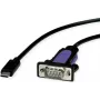 ROLINE -muunnoskaapeli USB-C - sarjaportti, FTDI-piirisarja, 1,8 m (12.02.1170)