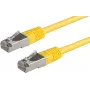 Patchkaapeli ROLINE S/FTP (PiMF) Cat.6 keltainen 10,0 m