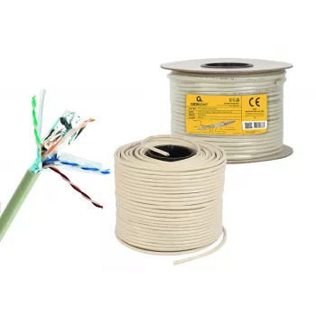 Gembird CAT6 FTP 100m verkkokaapeli harmaa F/UTP (FTP)
