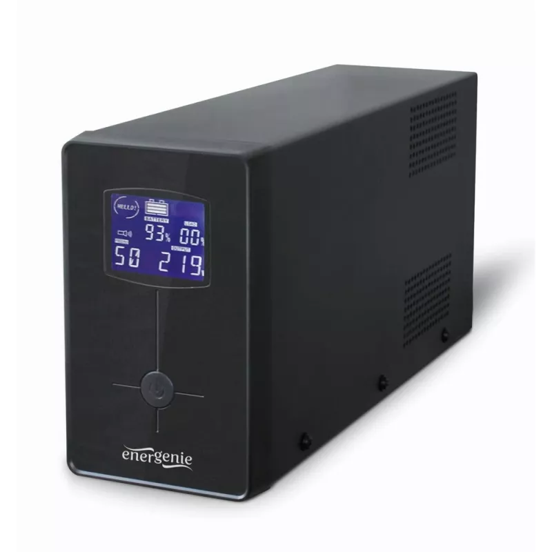 Gembird EG-UPS-035 UPS (keskeytymätön virransyöttö) Line-Interactive 2 kVA 1200 W 5 AC-lähtöä
