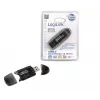 Kortinlukija LOGILINK CR0007 USB 2.0 SD/MMC, musta, jopa 480 Mbit/s