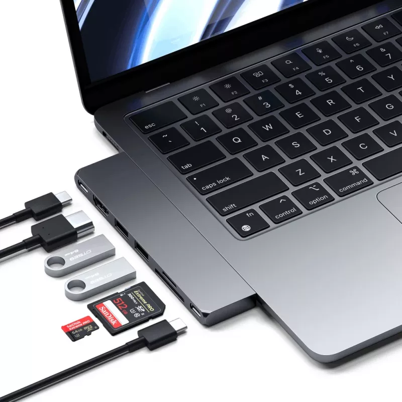 Satechi Type-C Pro Hub ohut - Space Gray