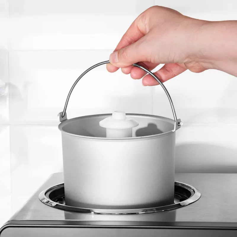 Perinteinen jäätelökone Gastroback Design Advanced Control 1,5 L 150 W musta Satin steel