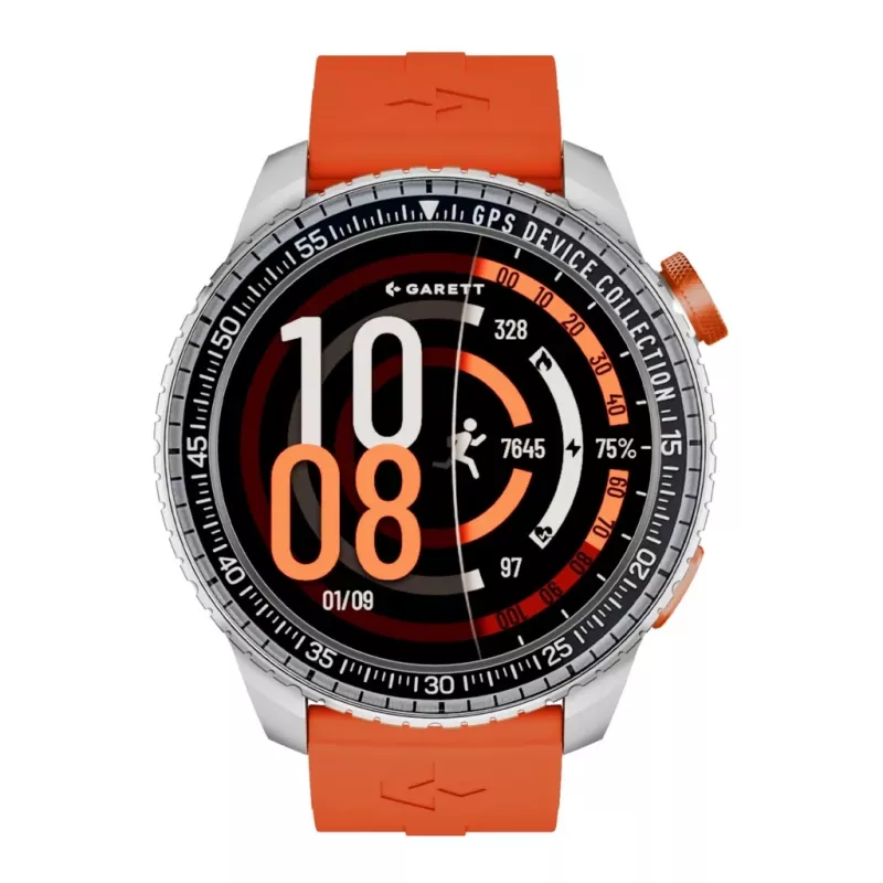 Älykello Garett Compass GPS hopea — Garett Compass GPS hopea