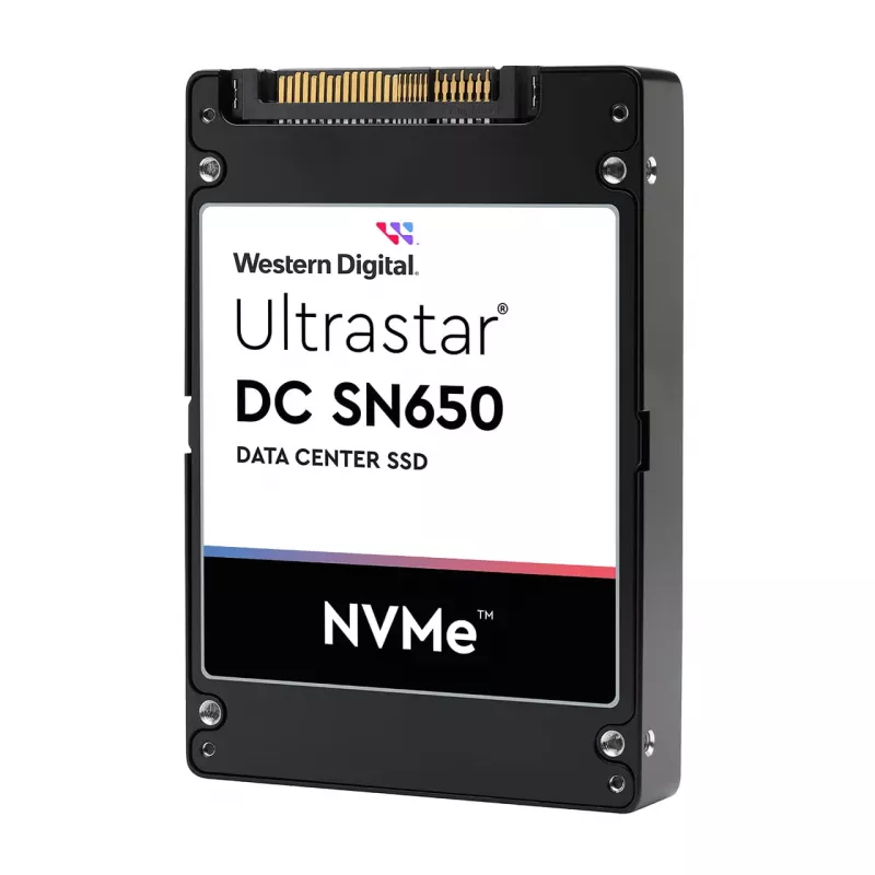 SSD-asema WESTERN DIGITAL Ultrastar DC SN650 7680 GB U.3 PCIe TLC ISE