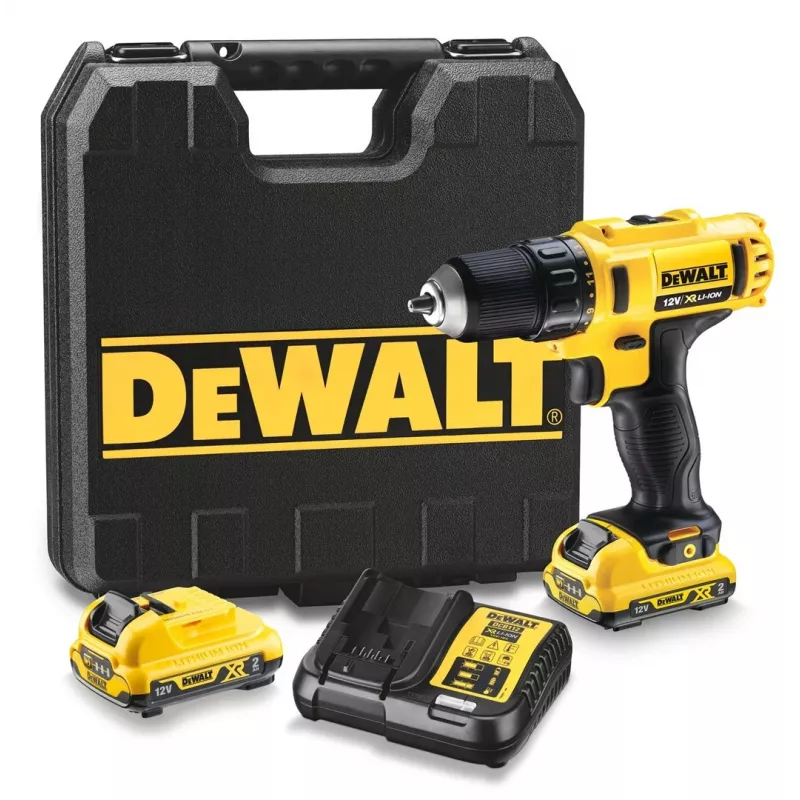 DeWALT DCD langaton 10,8V akkuporakone Li-Ion, Euro-pistoke
