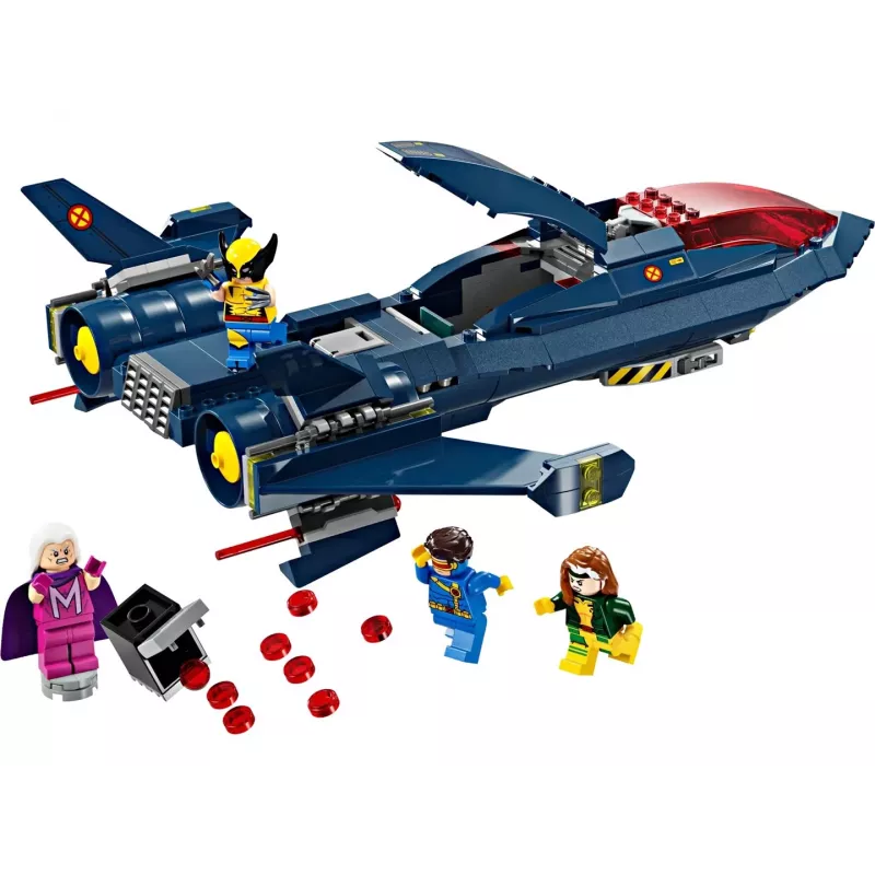 Rakennuslelu LEGO Marvel Super Heroes X-Jet 76281 5 minihahmolla
