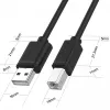 USB-2.0-kaapeli Unitek Y-C420GBK, USB-A - USB-B, 3 m, musta