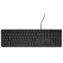 Langallinen täysikokoinen näppäimistö Dell KB216 — QWERTY pohjoismainen asettelu, musta, USB