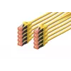 Verkkokaapeli Digitus CAT 6 S/FTP RJ-45 2 m keltainen