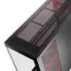 PC-kotelo MODECOM Volcano SPACE APEX ARGB Midi Tower, karkaistu lasi, USB-C, tukee ATX/microATX/Mini-ITX, GPU jopa 430 mm, CPU-jäähdytin jopa 180 mm