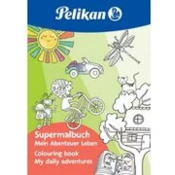Pelikan 101523 värityssivu & -kirja värityskirja/albumi (101523)