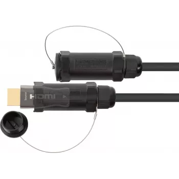 AOC hybridi High-Speed HDMI 2.0b, teräsvahvistettu, 4K @60Hz, 18 GBit/s, musta, 70m, PYTHON Series (AOC-HP2070)