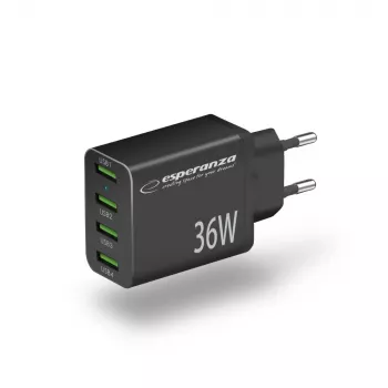 Esperanza EZC107K verkkolaturi 36W musta