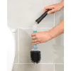 WC-harja Beldray LA033996UFFEU7 Antibac harmaa, antibakteerinen WC:n puhdistusharja