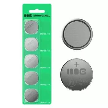 Nappiparisto Green Cell CR2430 3V — 5 kpl:n pakkaus