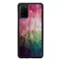 iKins puhelinkotelo Samsung Galaxy S20+ — vesikukkakuosi, musta