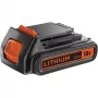 Akku Black & Decker BL1518-XJ — 18V Li-Ion 1,5Ah, punainen, 1 kpl