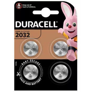 Duracell CR2032 3V litium-nappiparisto — 4 kpl pakkaus