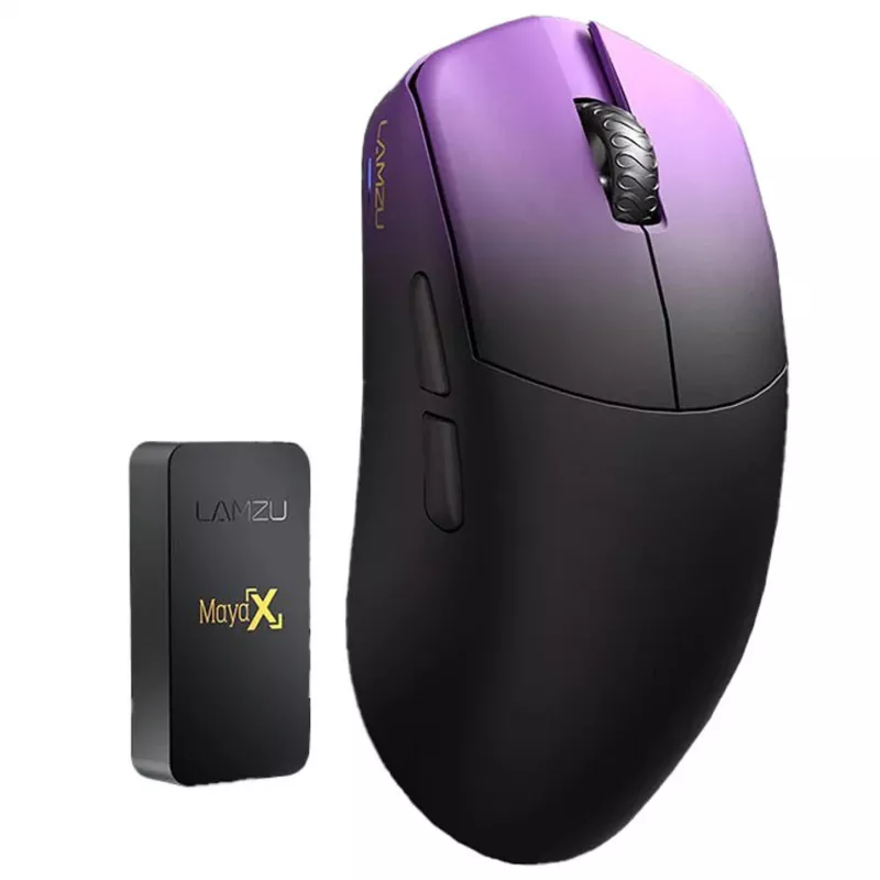 Lamzu Maya X Gaming-hiiri – Purple Shadow