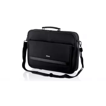 Asiakirjasalkku IBOX NB10 39,6 cm (15,6 tuuman) kannettaville, nylon, 5 lokeroa, musta