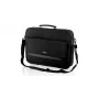 Asiakirjasalkku IBOX NB10 39,6 cm (15,6 tuuman) kannettaville, nylon, 5 lokeroa, musta