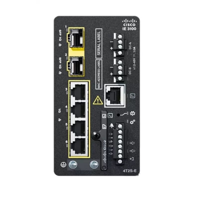Hallittava kytkin Cisco Catalyst IE3100 L2 Gigabit Ethernet 4 Ports