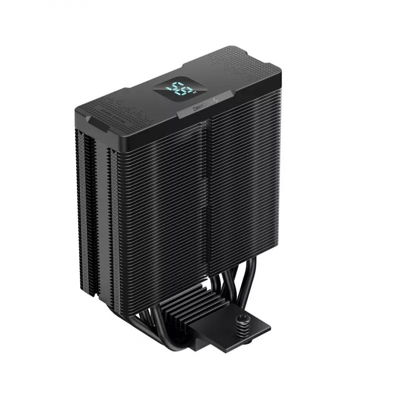 DeepCool AG400 Digital BK ARGB prosessorin ilmajäähdytin 12 cm musta 1 kpl
