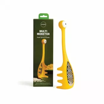 Pastalusikka Ototo Design OT015 muovi ruostumaton teräs keltainen