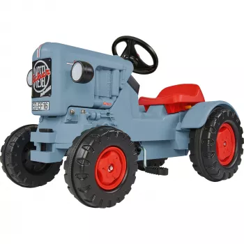 Kävelytraktori Simba‑Dickie BIG Eicher Diesel ED 16 (malli 800056565) lasten liukuauto