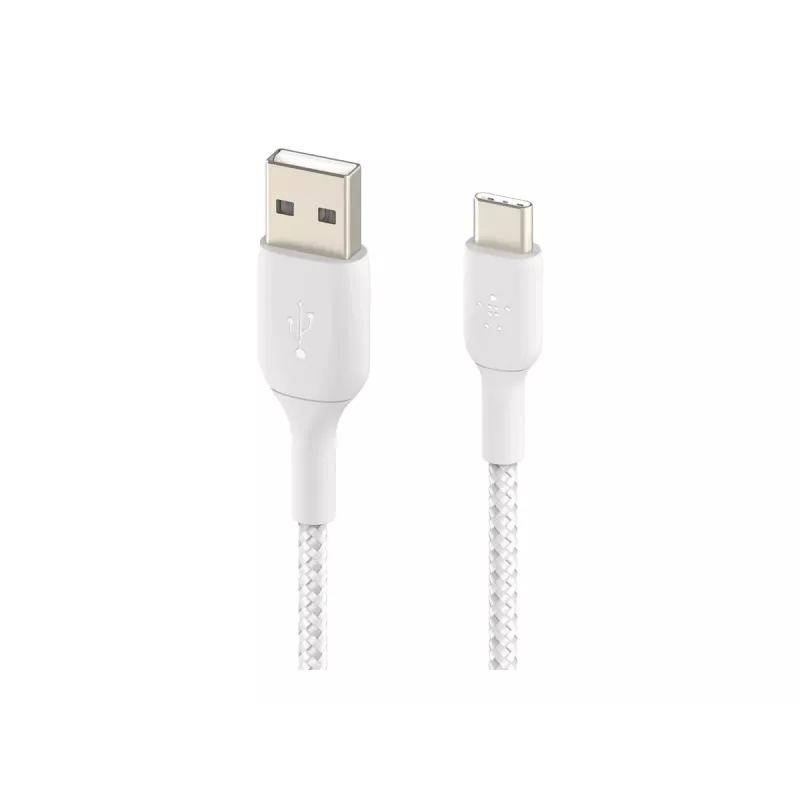 USB-kaapeli Belkin CAB002BT1MWH 1 m USB-A – USB-C valkoinen