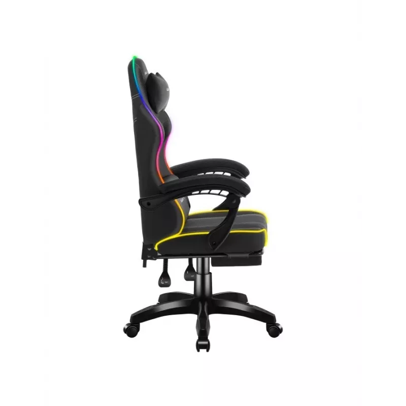 Force 3.7 RGB pelituoli musta