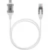 Goobay Ethernet-kaapeli USB-C 3.1 - RJ45 ohut 3 m - yhdistä reititin, modeemi tai (74388)