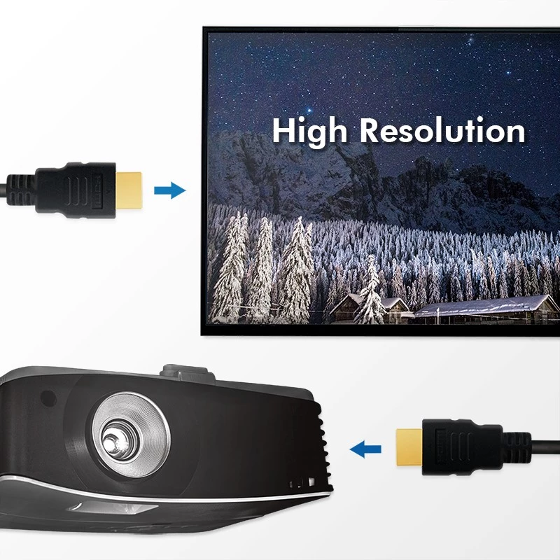 LogiLink CH0078 HDMI-kaapeli 2 m HDMI Type-A (standardi) musta (CH0078)