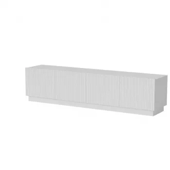 TV-taso cama meble LIVERTI 2000x420x480 mm, valkoinen, lastulevykansi